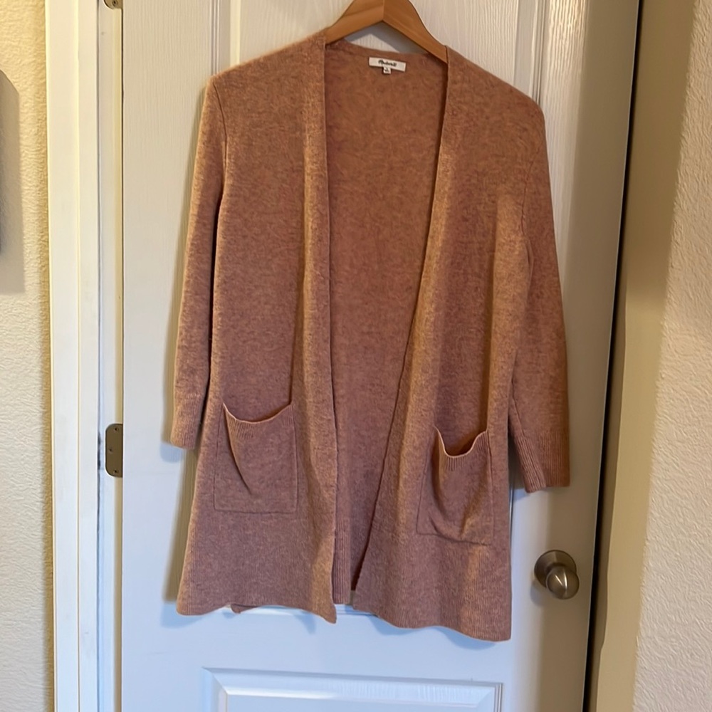 Women's Pink Cardigan Sweater